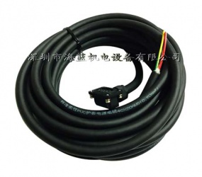 三菱電機(jī)電源線MR-PWS1CBL5M-A1-L，三菱MR-JE，MR-J4,MR-J3系列電機(jī)專用